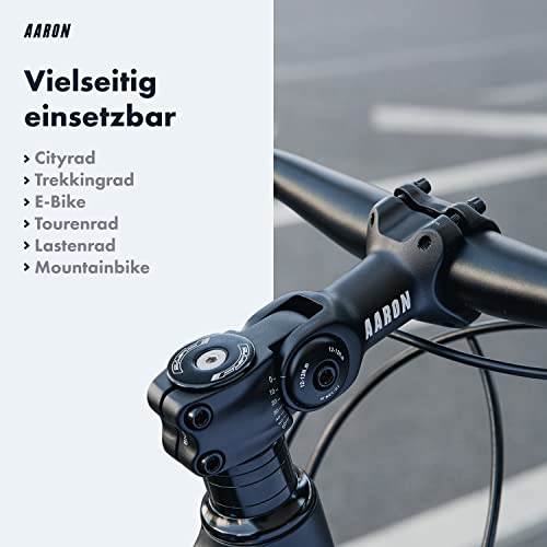 Höhenverstellbarer Lenker-Vorbau AARON Flex für Fahrräder