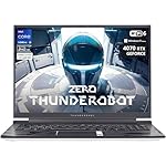 Thunderobot Zero 16 i9 RTX 4070 Gaming Laptop, 16" WQXGA 240Hz 2.5K Display, 14th Gen Intel Core i9-14900HX, GeForce RTX 4070, 64GB DDR5 RAM, 4TB SSD, RGB Backlit KB, Wi-Fi 6, Win 11 Home, White