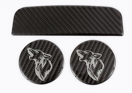 Porte-gobelet Coyote anti-vibration en carbone pour console Ford Mustang 2015