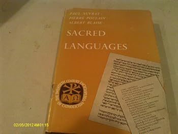 Hardcover Sacred languages, (The Twentieth century encyclopedia of Catholicism, v. 116. Section 11: Catholicism and literature) Book