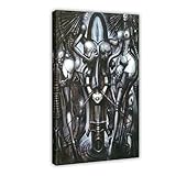 giger necronomicon download Hervorragende Qualität: Es handelt sich um hochauflösende Bilder, die auf Leinwand gedruckt werden, mit wasserfester, umweltfreundlicher Tinte. Das Kunstwerk ist wasserdicht, UV-beständig und farbecht für mehr als 30 Jahre.