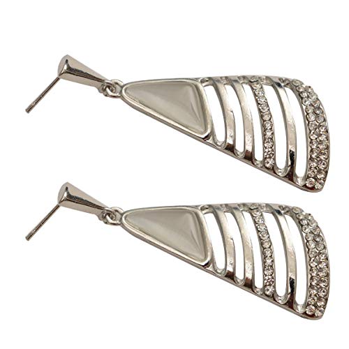 Crystal Drop Dangle Earrings - Elegant Jewelry Accessories