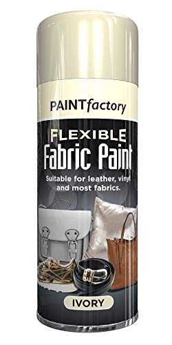 Paint Factory Fabric and Vinyl Paint Ivory, 200 ml