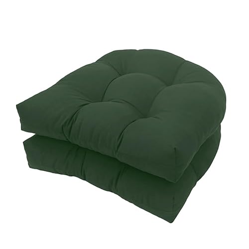 Srutirbo Pack of 2 Outdoor Indoor Tufted Seat Cushions, 18.9"