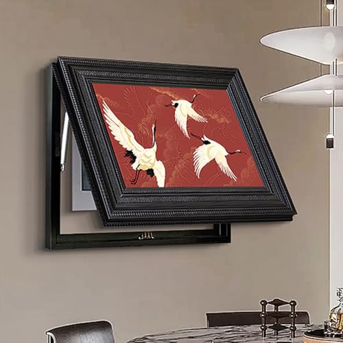 Couvercle décoratif pour compteur électrique intérieur 60x45 cm tableau moderne