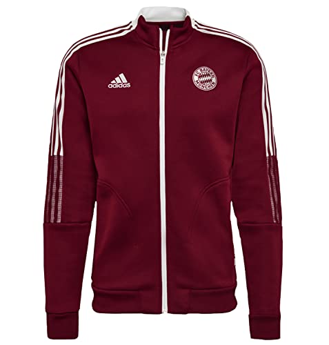 adidas Veste pour homme FC Bayern Munich Tiro Anthem 2021/22, Craft Rouge, X-Large