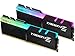 Price comparison product image G.SKILL F4-3200C14D-16GTZR Trident Z RGB Series 16 GB (8 GB x 2) DDR4 3200 MHz PC4-25600 CL14 Dual Channel Memory Kit - Black with full length RGB LED light bar
