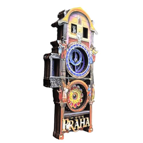 Imán de Nevera 3D de Madera Decorativo de Praga miniatura 4