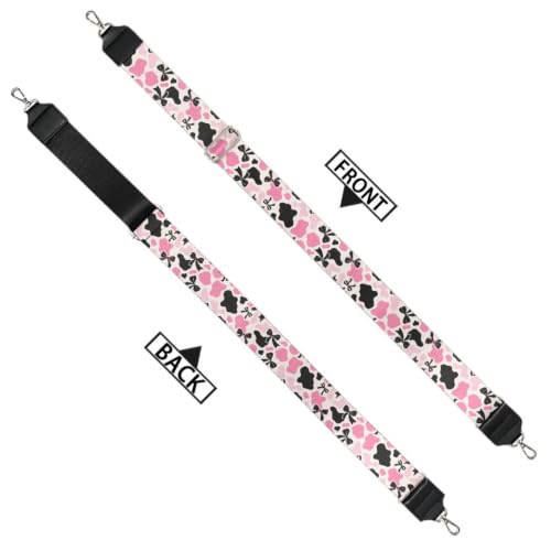 Image of Jeiento Wide Purse Strap Wide Shoulder Strap Adjustable Replacement Belt Soft Guitar Shoulder Straps for Women Girls Gifts