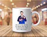 Novelty Ted Lasso Inspired Coffee Mug Gift Tea Believe Birthday Mother's Day Father's Day Gift for...