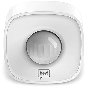 hey! Smart Motion Sensor Alexa Compatible 1pc – 2.4Ghz Wifi Enabled Motion Sensor Lights Indoor Battery Powered – Stair Lights Motion Sensor/Wardrobe Lights Motion Sensor/LED Motion Sensor Light Bulb