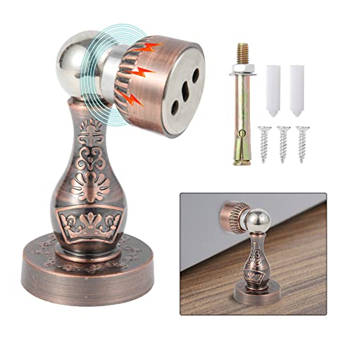 DXJ Türstopper, Magnetisch Türstopper zur Boden oder Wandmontage, Türfeststeller Aussenbereich Door Handle Protectors Türstopper Klinke Funktionelles Wohnaccessoire, Türpuffer halten Türen offen Cover