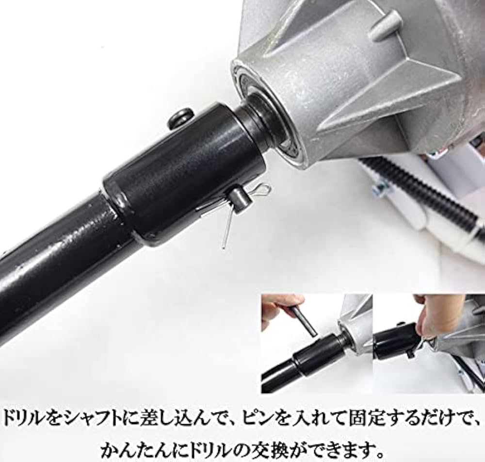 商品説明必読　エンジン　穴掘り機　2サイクル63cc アースオーガ　ドリルセット 楽天市場】エンジン 穴掘り機 2サイクル 63cc 2.4kw アース