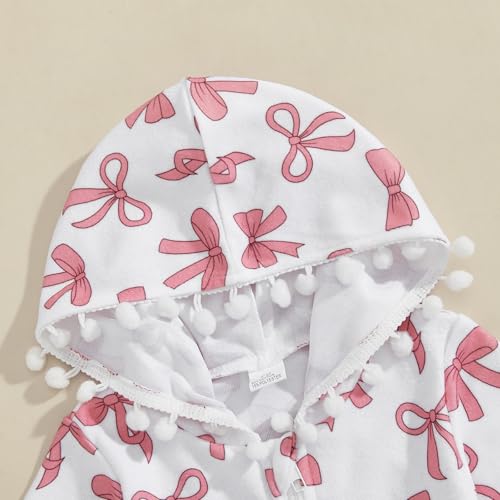 Image of Girls Terry Cloth Swim Cover Up Zip Up Hooded Bathing Suit Coverup Wraps Rufled Kids Pool Beach Robe Cover-Up Dress