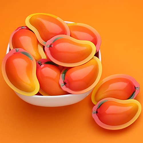 Gummy Candy - Large Jelly Filled Gummies - Mango Candy Filled With Mango Jam - 10 Pcs Individually Wrapped Chewy Candy - 1.18 Inches Big Fun Kids Candies #TOP6