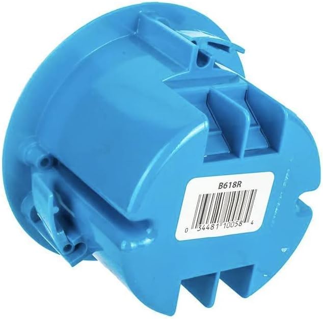 Carlon B618R-UPC 4-1/4" Round Box, Old Work, Cubic Inches: 18", Non-Metallic : Tools & Home Improvement