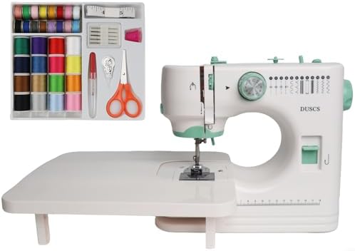 Multifunctional Sewing Machine for Beginners, 12 Built-in Stitch ...