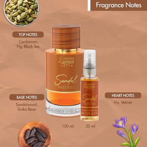 Image of Creation Lamis Prive Women Eau De Parfum Gift Set 4x20ml | Jasmine Joy, Rose Augusta, Vanilla Divin, Sandal Intense | Long-Lasting Amber, Floral, Woody, and Tuberose Notes