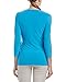 Anne Klein Women's Side Tie Wrap Top