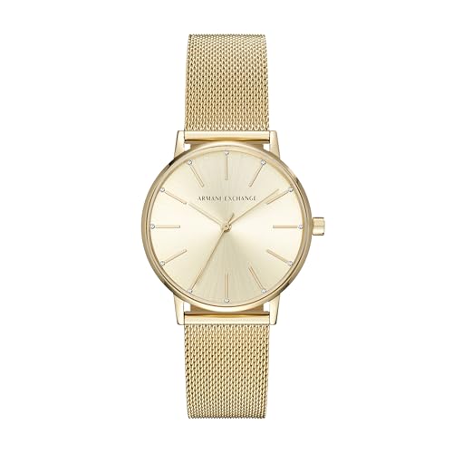 La mejor selección de Reloj Marca Puma de esta semana. 43 Armani Exchange AX5536 - Reloj de pulsera para mujer, color dorado