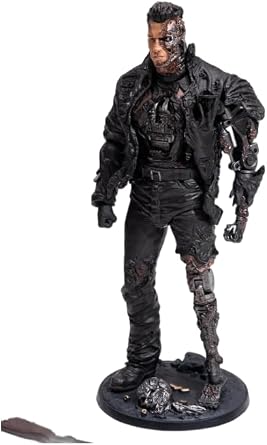 AC Chiyang Toys 1/12 Terminator 3 Battle Damaged Version T850 Action Figure Movable Action Figure Het Bare Body Costume Accessories Full Set