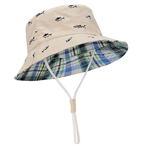 Durio Baby Sun Hat Summer Beach UPF 50+ Sun Protection Baby Boy Hats