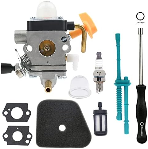 Amazon.com: HUZTL FS 90 R Carburetor kit for Stihl FS90R FS90 FS110R ...