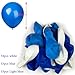 KADBANER White Blue Light Blue Balloons,100 Pack 12 Inch Latex Balloons