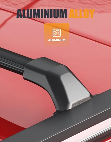 Image of KINGGERI 300lbs Roof Racks Cross Bars Fit for Honda Pilot 2016-2022 with Flushed Side Rails,All Aluminum Heavy Duty Roof Rails Crossbars for Rooftop Cargo Basket Carrier Bag Luggage Rails Kayak