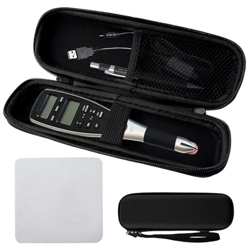 Portable Case for Scale Master with Cleaning Cloth,Storage Box for Advanced Digital Plan Measure for Calculated Industries 6135 Scale MasterProXE,6025 Scale Master Pro&6335 Scale Master ProXE