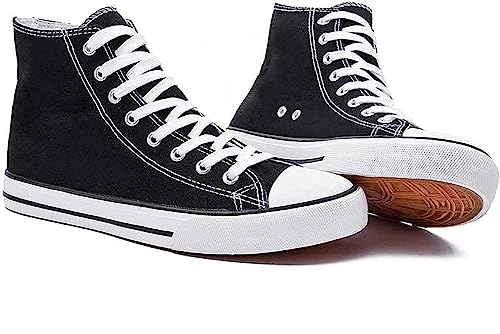 Image of Stylish Trendy Lightweight Canvas Casual High Top Sneaker Shoes for Mens & Boys