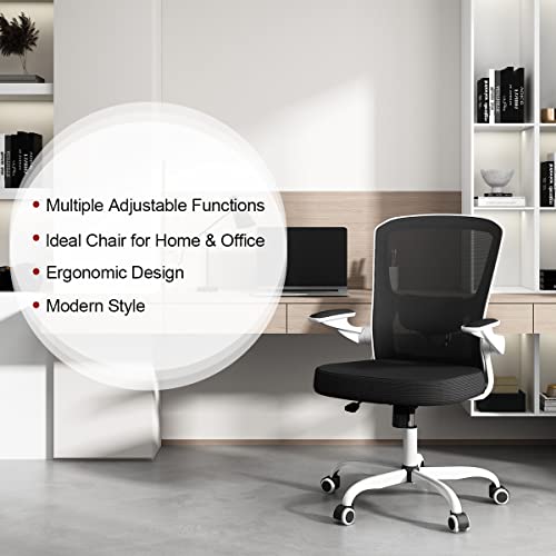 Sytas Ergonomic Mesh Office Chair, Home Office Desk Chairs Ergonomic, Computer Chair Adjustable Lumbar Support #TOP2