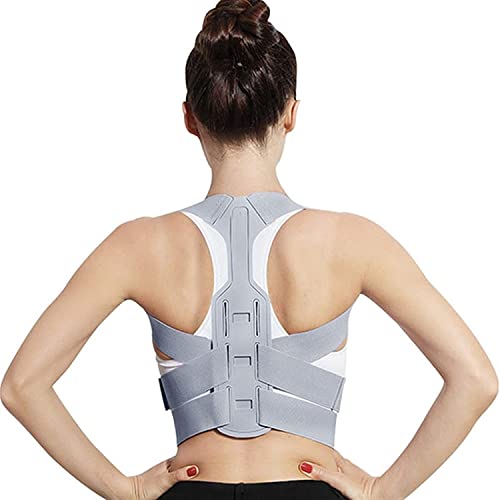 Correction de posture lombaire et dorsale avec courroie de clavicule réglable taille M bleu