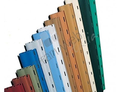 AWITALIA - Tapparella in PVC (made in Italy) realizzata su misura di colore Bruno Scuro e dimensioni a partire da 100x150 (larghezza x altezza)
