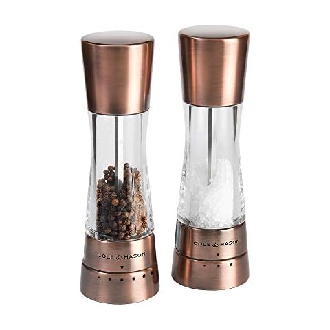 Cole & Mason Derwent Copper Salt and Pepper Mills Set Cover