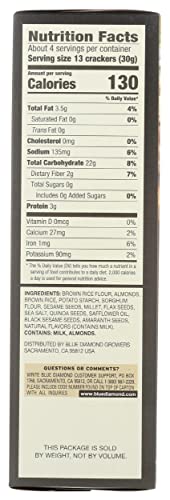 Blue Diamond Gluten Free Nut Thin Cracker Crisps, Multiseed, 4.25 Iybce #TOP6