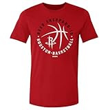 500 LEVEL Reed Sheppard Houston Rockets Shirt - Reed Sheppard Houston Rockets Player Ball WHT (Red, X-Large)