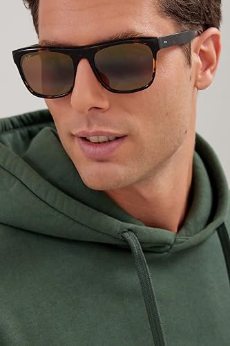 Image of Maui Jim unisex-adult S-turns Rectangular Sunglasses