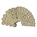 Smart Surface 8850 Heavy Duty Self Adhesive Furniture Felt Pads 3/4-Inch, 1-Inch & 1-1/2-Inch Round Oatmeal 144-Piece Value Variety Pack in Resealable Bag