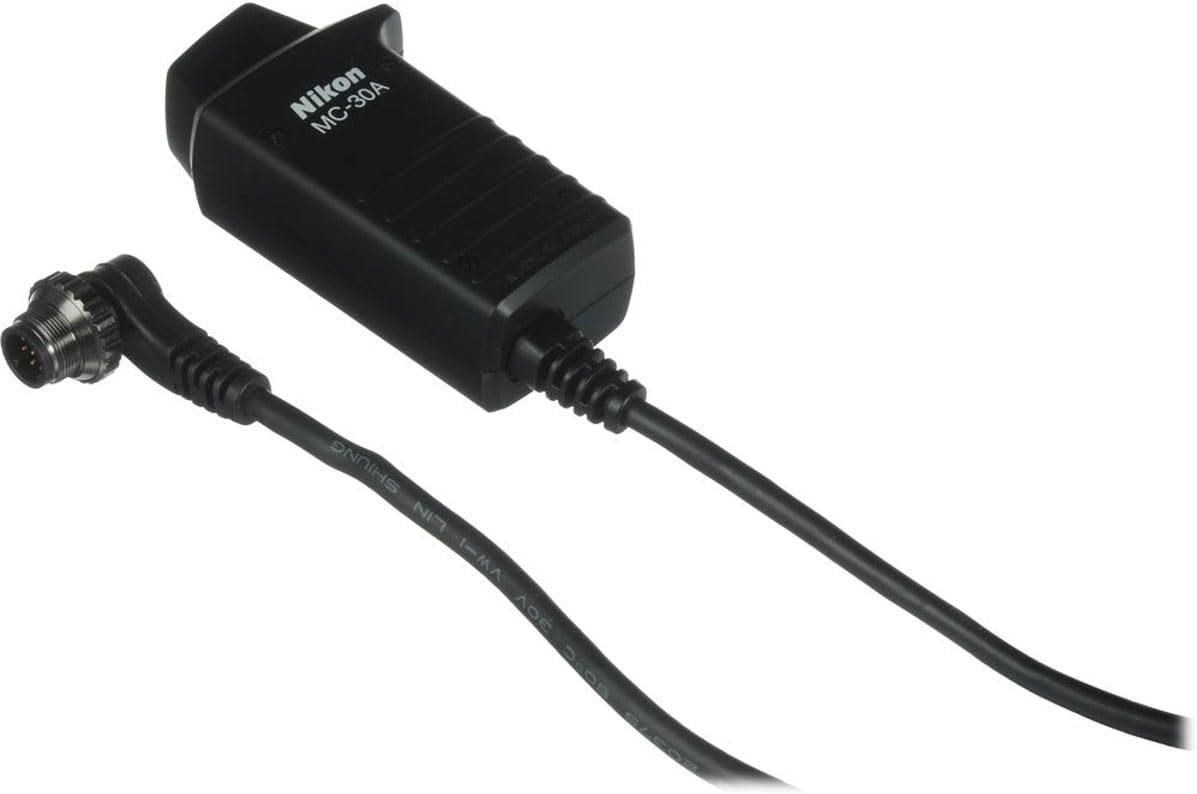 Nikon MC-30A Remote Trigger Release for D4, D800, D700, D300, Black (VDR00601)