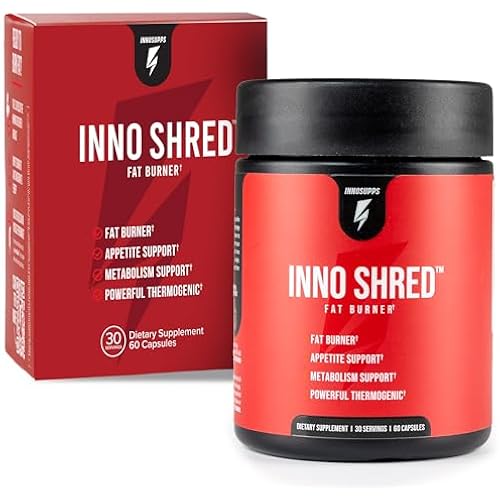 Inno Shred Thermogenic Fat Burner & Appetite Support, 30 Servings