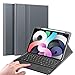 Produktbild Fintie Tastatur Hülle für iPad Air 5. Generation 2022 / iPad Air 4. Generation 2020, iPad Air 10.9 mit magnetisch Abnehmbarer Deutscher Tastatur und Touchpad Keyboard mit QWERTZ Layout, Space Grau