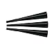 Beistle Pkgd Foil Horns (Black) (15/Pkg)