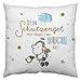 Sheepworld 47241 poduszka anioł stróż poduszka dwustronna, poliester, 40 cm x 40 cm