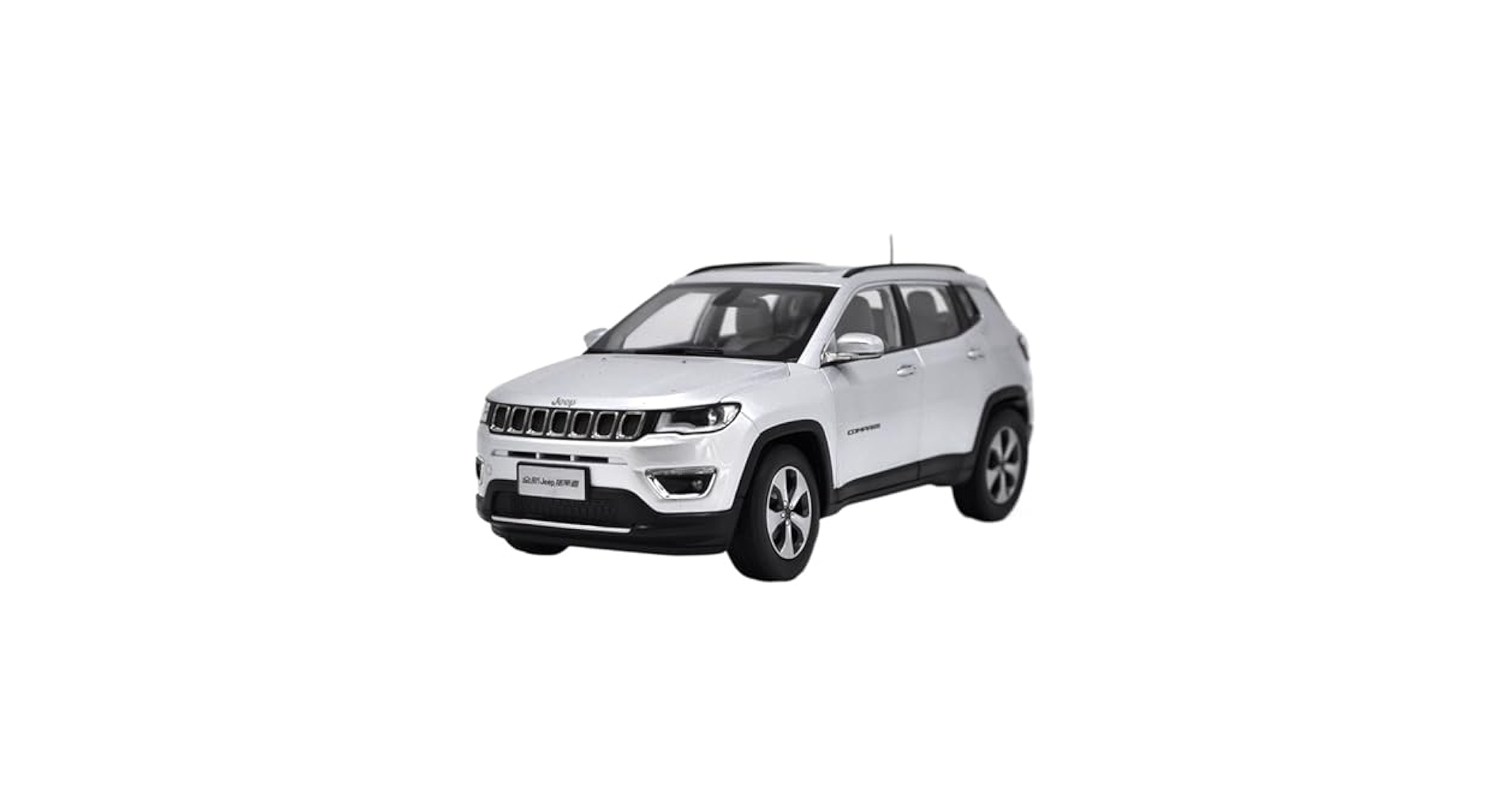 Scale Finished Model Car 1/18 for Jeep Compass SUV Off-Road
