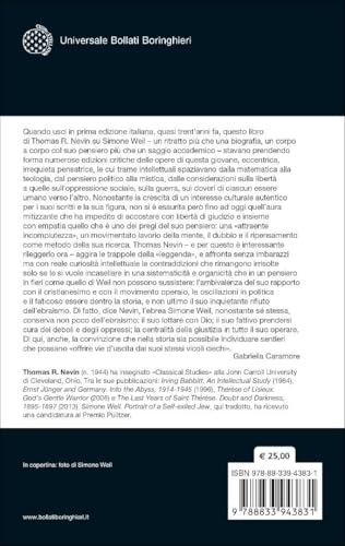 Simone Weil. Ritratto Di Un'ebrea Che Si Volle Esiliare - 2