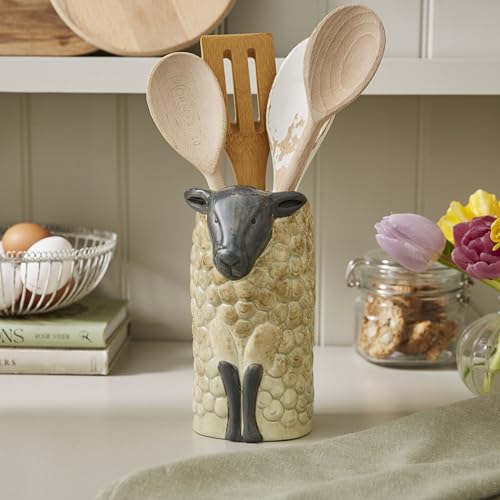 Cooksmart Highland Sheep Utensil Pot, Utensil Pot/Vase - Image 4