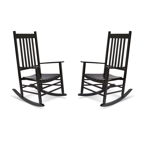 Shine Company Vermont Rocking Chairs, Outdoor Front Porch Rocker Set