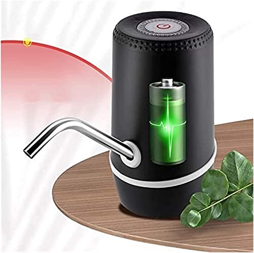 Mxjcc Water Bottle Dispenser Portable Electric Water Bottle Pump For Universal 5 Gallon Bottle (Black+White) (Color : Black) #TOP6