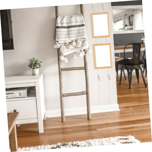 Image of Angoily 2pcs Adjustable Picture Hanging Wire System Heavy Duty Art Display Hardware for Paintings Photos and Posters Easy Installation Picture Rail Silver